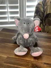 TY Classic Plush - ROCKER the Mouse (11 inch) - NWT Stuffed Animal Toy retired