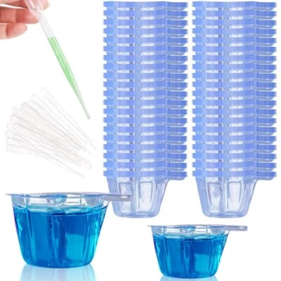 40ML Plastic Disposable Cups Dispenser For DIY Epoxy Resin Making Tool