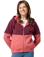 [Rainbird] Juno Ultra Warm Fleece Hoodie in Burgundy