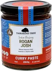 Tamarind Tree Rogan Josh Indian Railway Hot Curry Paste 260 g