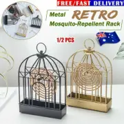 Mosquito Coil Holder Birdcage Decor Burner Repellant Garden Mozzie Home/Outdoor