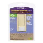 Lutron Occupancy Sensor Single Pole 2 A Ivory Clamshell SEALED FREE SHIP