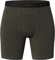 [ACUSHLA] Merino Wool Boxer Briefs for Men - Breathable Soft Odor Control Base Layer Underwear Long-leg and Trunk Underpants