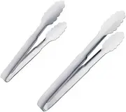 Barbecue Clip Set 2pcs Food Clamps for Steak Noodles Grilling Stainless Steel