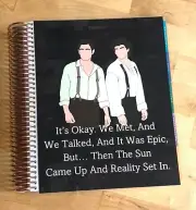 Vampire Diaries Brothers Inspired Quote Cover Set 4 use w/ Erin Condren Planner
