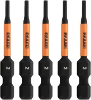 Hex 2Mm Impact Driver Bit - Railer Allen Wrench Drill Hex Bits. 1/4 Quick