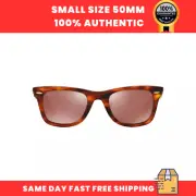 Ray-Ban Unisex Sunglasses RB2140 11772K Havana Square Dark Brown Mirrored 50mm