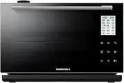 GALLIDEI 28L Steam Oven 2050W Gloss Black Touch Panel LCD Screen