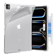 For Apple iPad Pro (M4) 11 inch Case Clear TPU Shockproof Protective Back Cover