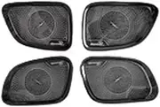 ATATNK Compatible for Mercedes Benz GLC X254 2023 2024 Car Audio Speaker Door Loudspeaker Panel Stickers Cover Trim Accessories Interior Styling(Black)