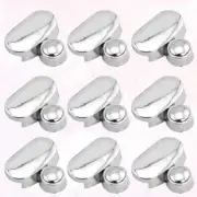 10 Pcs Mirror Holder Clips for Frameless Bathroom Mirrors Supporting