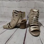 NIB Universal Thread gladiator heels. Size 9.