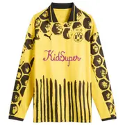 Puma x Kidsuper BVB Dortmund Long Sleeve Retro Home Jersey