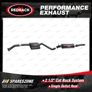 Redback 2 1/2" Cat Back System 1 Outlet Rear for Holden Caprice Statesman VQ VR