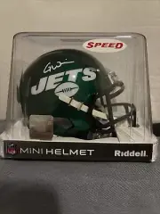 Garrett Wilson Autographed Mini Helmet