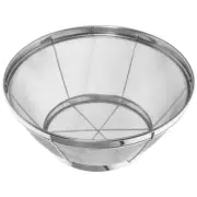 Basket Base Stainless Steel Rice Washing Sieve Strainer Colander