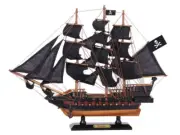 Wooden Fearless Black Sails Limited Model Pirate Ship 15"