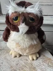 Aurora World Smitty Brown Owl Plush 10" Dreamy Eyes