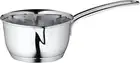 Kuchenprofi Stainless Steel Saucepan with Clad Bottom 1 Quart Silver