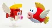LEGO Super Mario Bros Cheep Cheep White Lower Face Minifigure (mar0018).