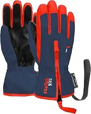 [Reusch] Unisex - Babies Toddlers Finger Gloves Ben Extra Warm, Waterproof, Breathable