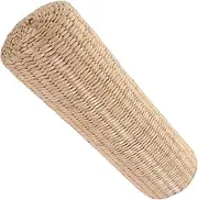 Garneck Straw Cervical Pillow Steam Room Summer Pillow Handwoven for Neck Support Comfort Multi-Purpose