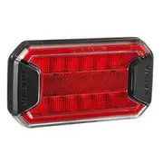 Narva 9-33V LED Stop/Tail Lamp with In-Built Reflector, Coloured Lens and 0.5m of Hard-Wired Cable - 97156