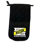 Watson V2 Surname Thing - Novelty Gift Mitt Oven Gloves Kitchen Chef BBQ Mitts