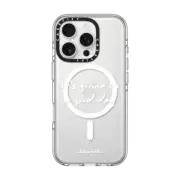 iPhone 16 Pro Clear Case MagSafe Compatible LIL AFFIRMATION NO.1 by aLILscribble