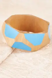 Angular Cut Large Bangle--RAR-300417-S14