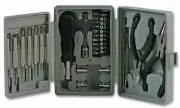 Duratool Mini Tool Kit 26 Pieces Bits Sockets Plier Cutter Drivers 1x Adaptor