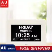 Digital Dementia Clock Calendar Clock Day Date Clock Large Display Large Clear⇡