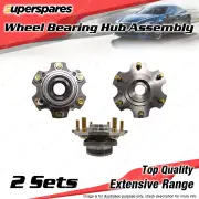 2x Front Wheel Bearing Hub Ass for Mitsubishi Pajero NP 3.2 3.5 3.8L 2002-2006