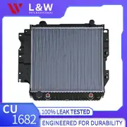 Aluminum Radiator For 1987-2004 2005 2006 Jeep Wrangler 2.4L 2.5L 4.0L 4.2L xtm (for: Jeep)