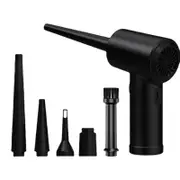 Electric Compressed Air Duster 120000RPM Rechargeable 6000mAh Cordless Dust Blower for Keyboards and Computers
