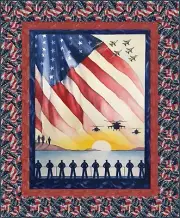 Coming Home I'm Coming Home Panel Quilt Kit 47 1/2" x 57 1/2"