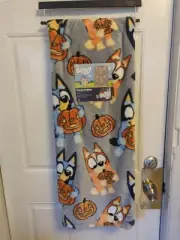 Bluey And Bingo HALLOWEEN Plush Throw Blanket 50 x 70” NEW With Hanger.