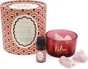 Robert Frederick Crystal Diffuser Gift Set, Quartz, Pink, One Size