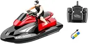 ZUNOXAZ 1PC Remote Control Boat for Adults High Speed Design with Sealed Construction for Pool and Lake Use Streamlined Structure for Stable Sailing