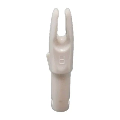 50 Count Bohning S 6.5mm Signature Arrow Standard Nocks: White NOS