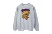 Scooby Doo Womens/Ladies Pizza Ghost Sweatshirt (Sports Grey) - UTBI2001
