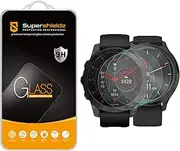 (3 Pack) Supershieldz for Garmin Vivomove 3 Tempered Glass Screen Protector, Anti Scratch, Bubble Free