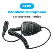 5X Baofeng Speaker PTT Microphone UV-9R Plus UV-82WP BF-A58 Radios Walkie Talkie