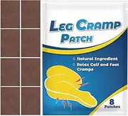 Knee Patches | 8PCS for Muscle Soreness | Calming & Soothing Leg Cramps | Effective Deep Penetrating Patches for Restless Leg Syndrome,Soreness Legs, Neck, Back