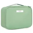 Cute Makeup Bag Travel Cosmetic Bag Make up Bag, Makeup Organizer Case with Brus