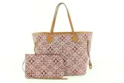 Louis Vuitton Bordeaux Monogram Since 1854 Neverfull MM Tote with Pouch 24lz53s