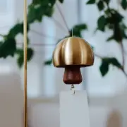 Dopamine Arts' little mushroom wind chime is gentle, cute, nostalgic, and a soot