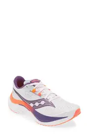 Saucony Endorphin Speed 4 Running Shoe in White/Violet at Nordstrom, Size 11