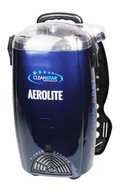 Cleanstar Aerolite 1400 Watt Backpack Vacuum Cleaner and Blower - Blue