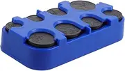 JEWEDECO Box Portable Coin Storage Organizer Water Resistant Change Holder with Compartmentalized Design for Easy Sorting for Car Use Go Convenience